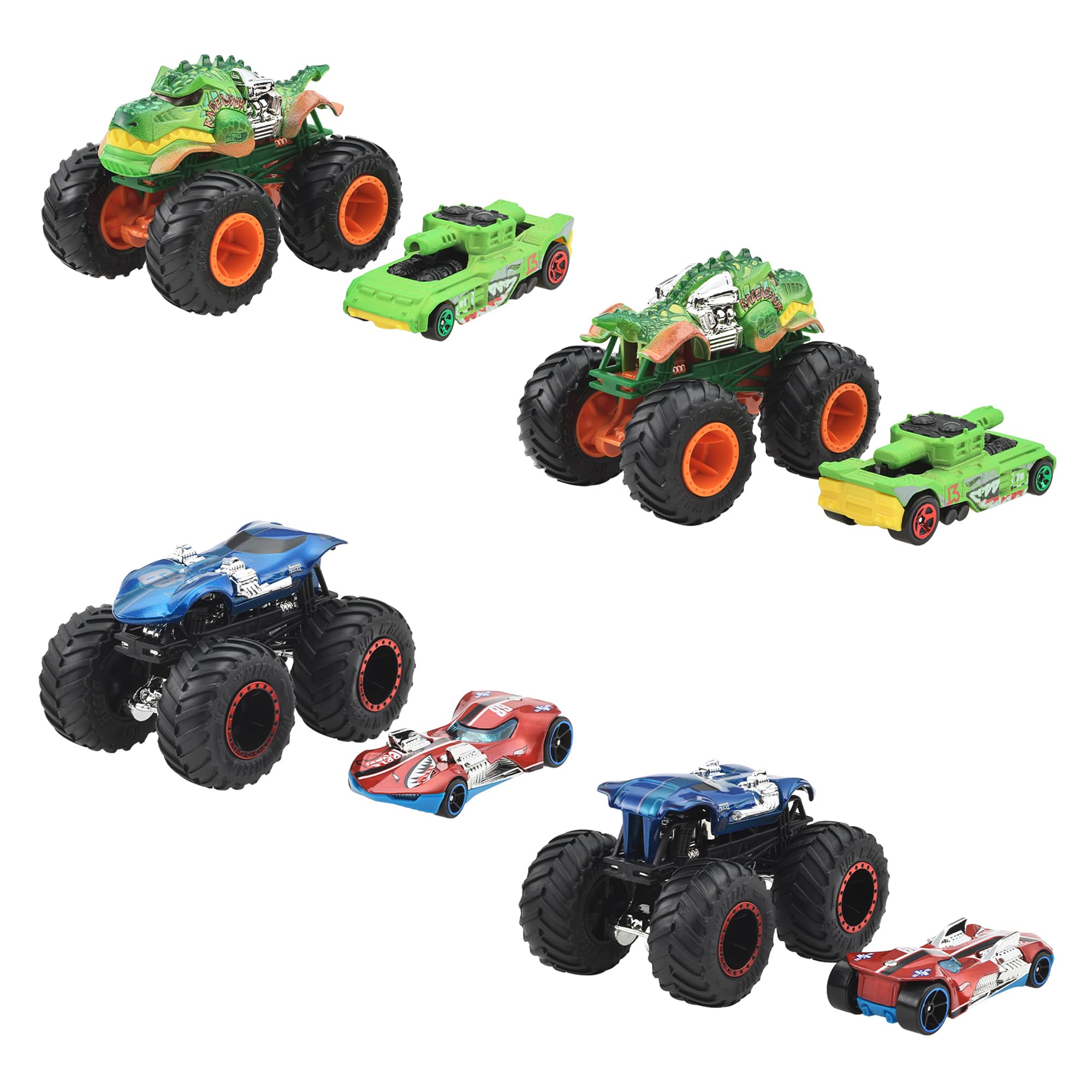 Amazon | ホットウィール(Hot Wheels) モンスタートラック + ダイ